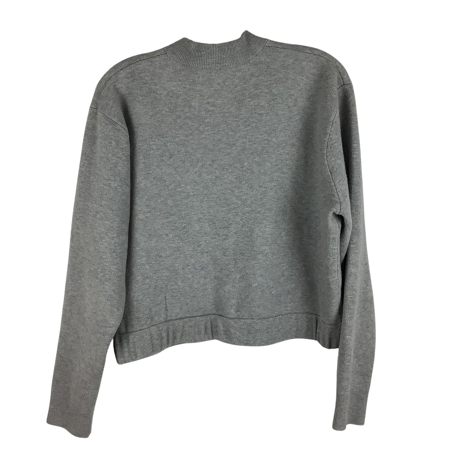 Sweatshirt Crewneck By Clothes Mentor In Grey, Size: S