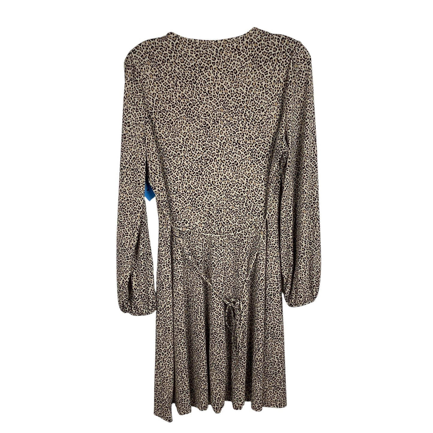 Dress Casual Midi By Banana Republic In Animal Print, Size: M