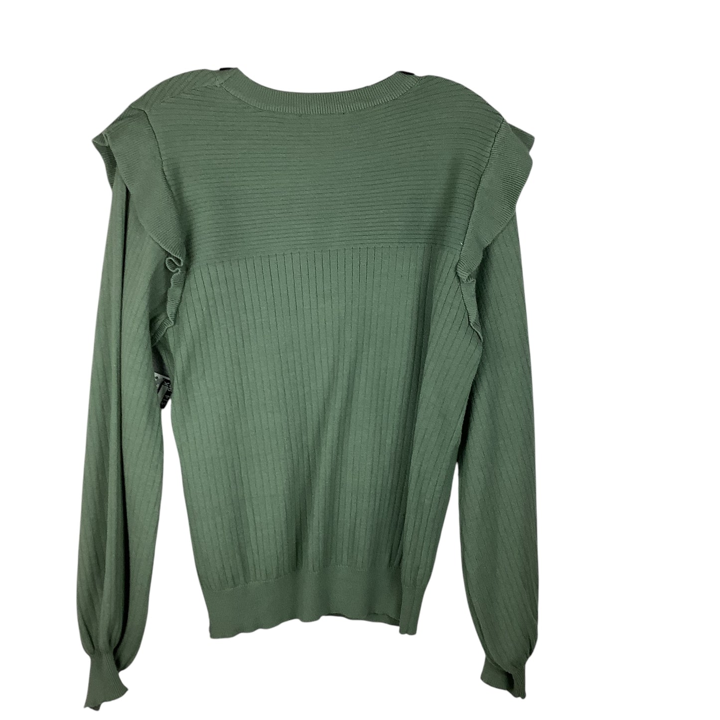 Sweater By Clothes Mentor In Green, Size: L