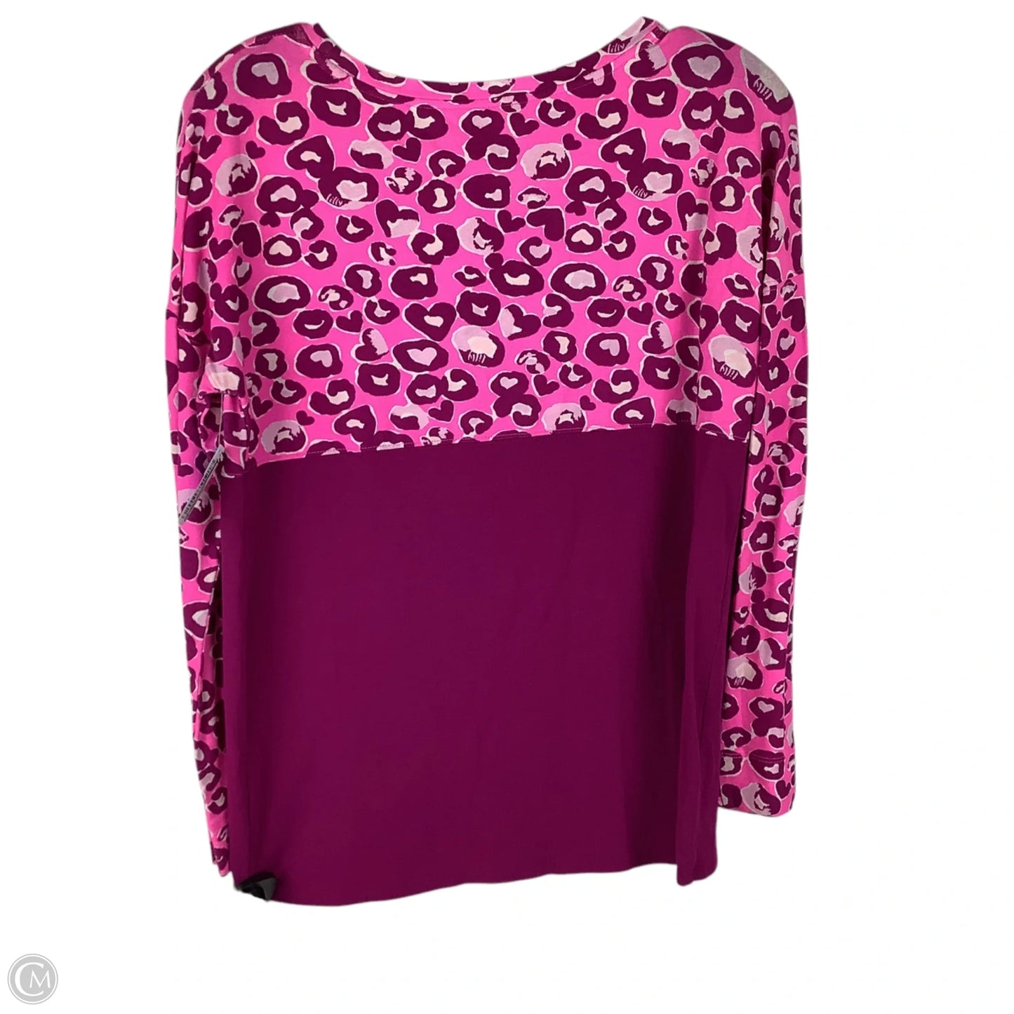 Top Long Sleeve Designer By Lilly Pulitzer In Animal Print, Size: Xxs