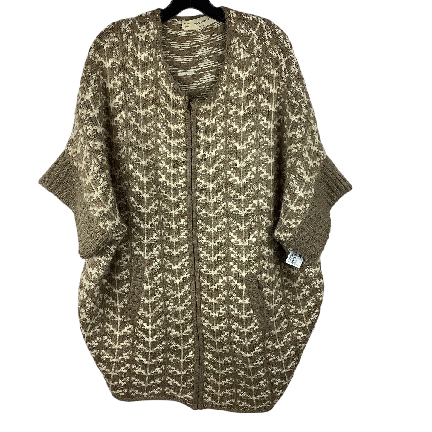 Dress Sweater By Clothes Mentor In Brown, Size: M