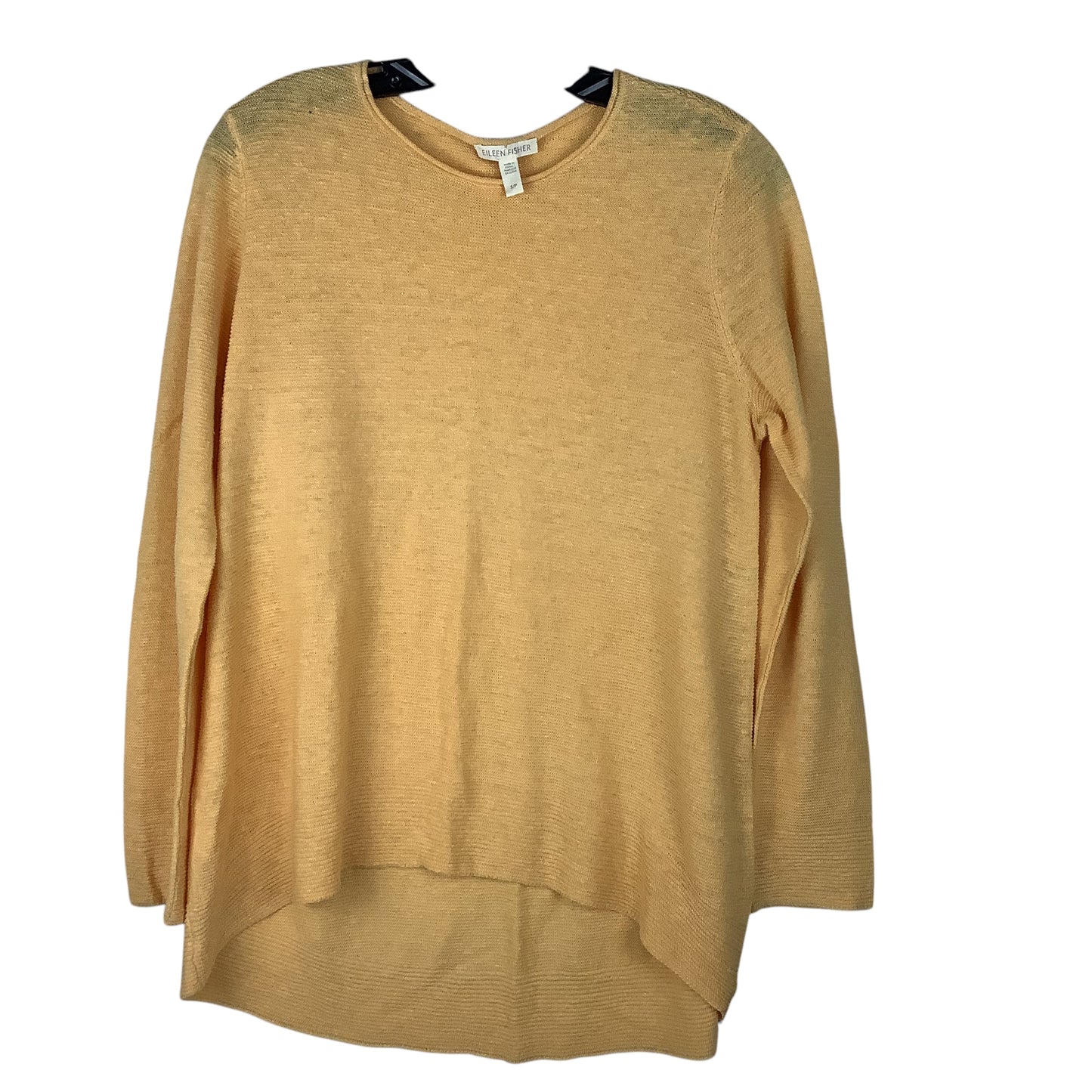 Top Long Sleeve By Eileen Fisher In Orange, Size: S