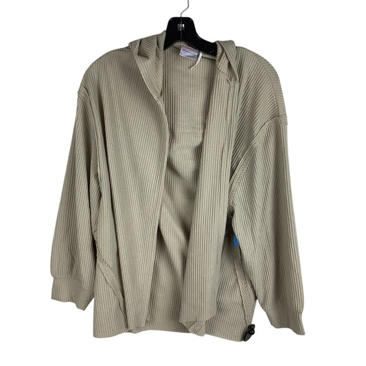 Sweater Cardigan By Urban Outfitters In Tan, Size: S