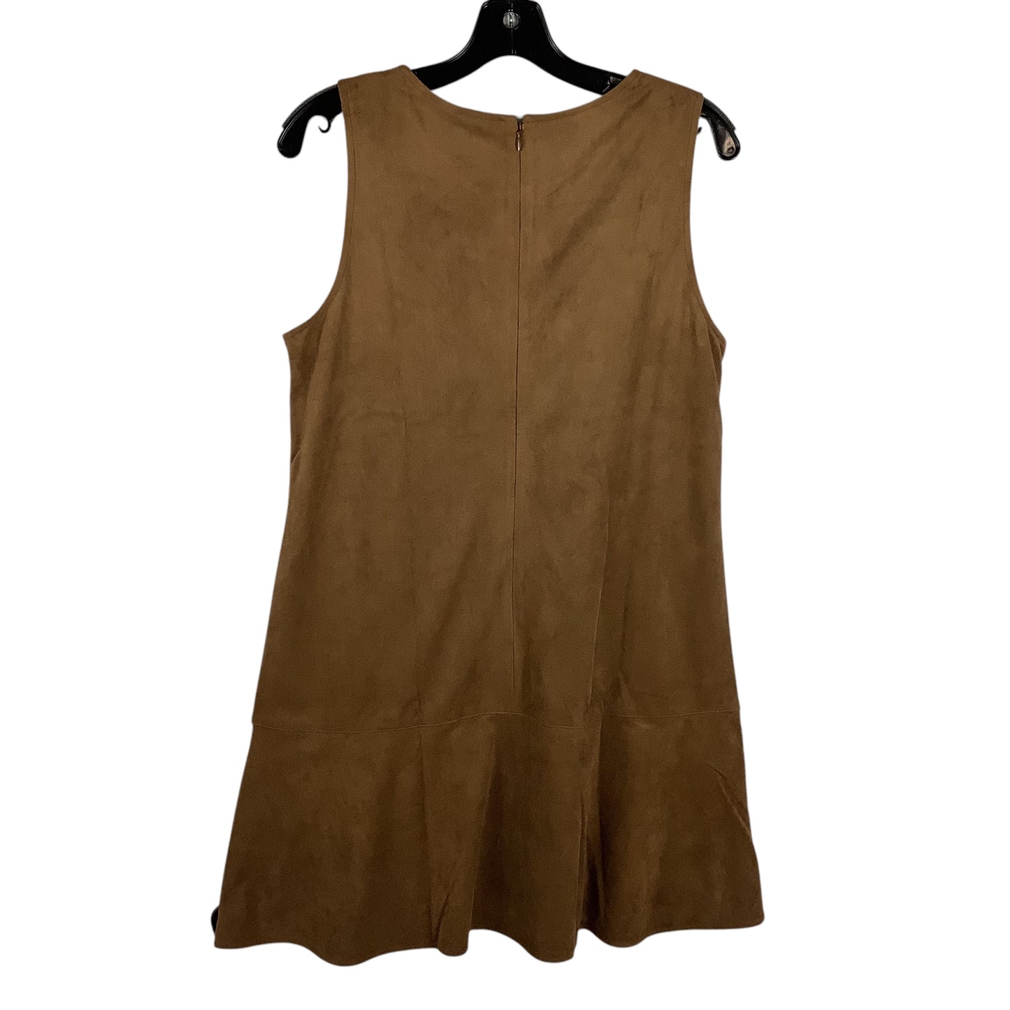 Dress Casual Midi By J. Crew In Brown, Size: 8