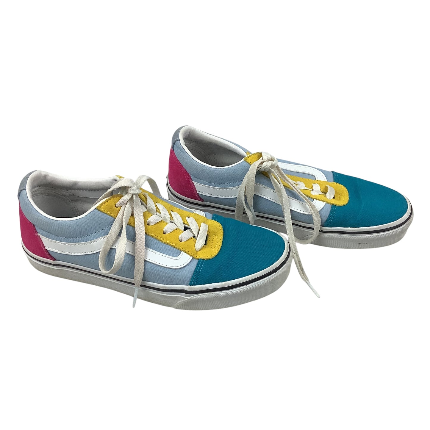 Shoes Sneakers By Vans In Multi-colored, Size: 8