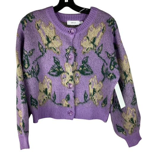 Sweater Designer By Greylin In Purple, Size: S