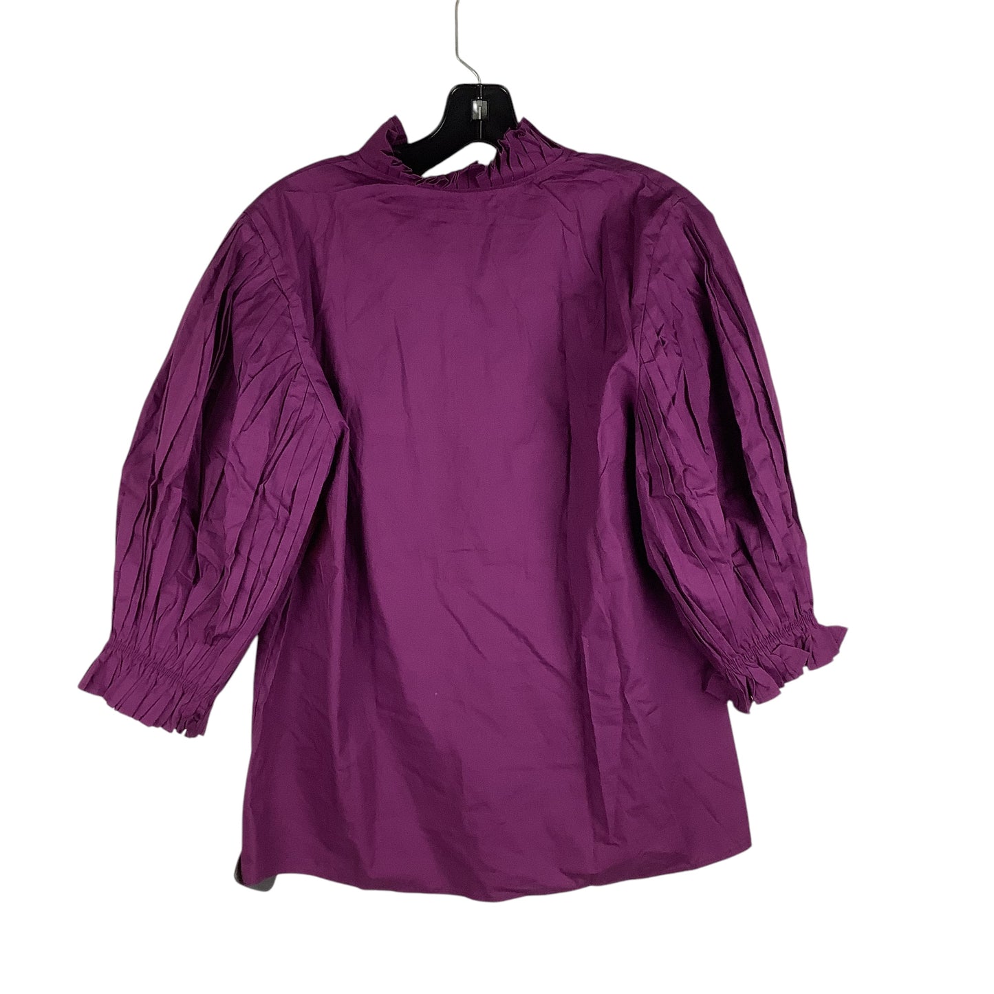 Top Long Sleeve By Clothes Mentor In Purple, Size: Xl