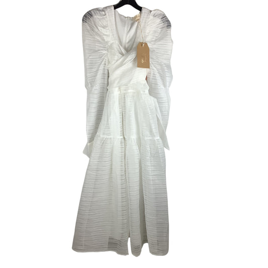 Dress Casual Maxi By Listicle In White, Size: M