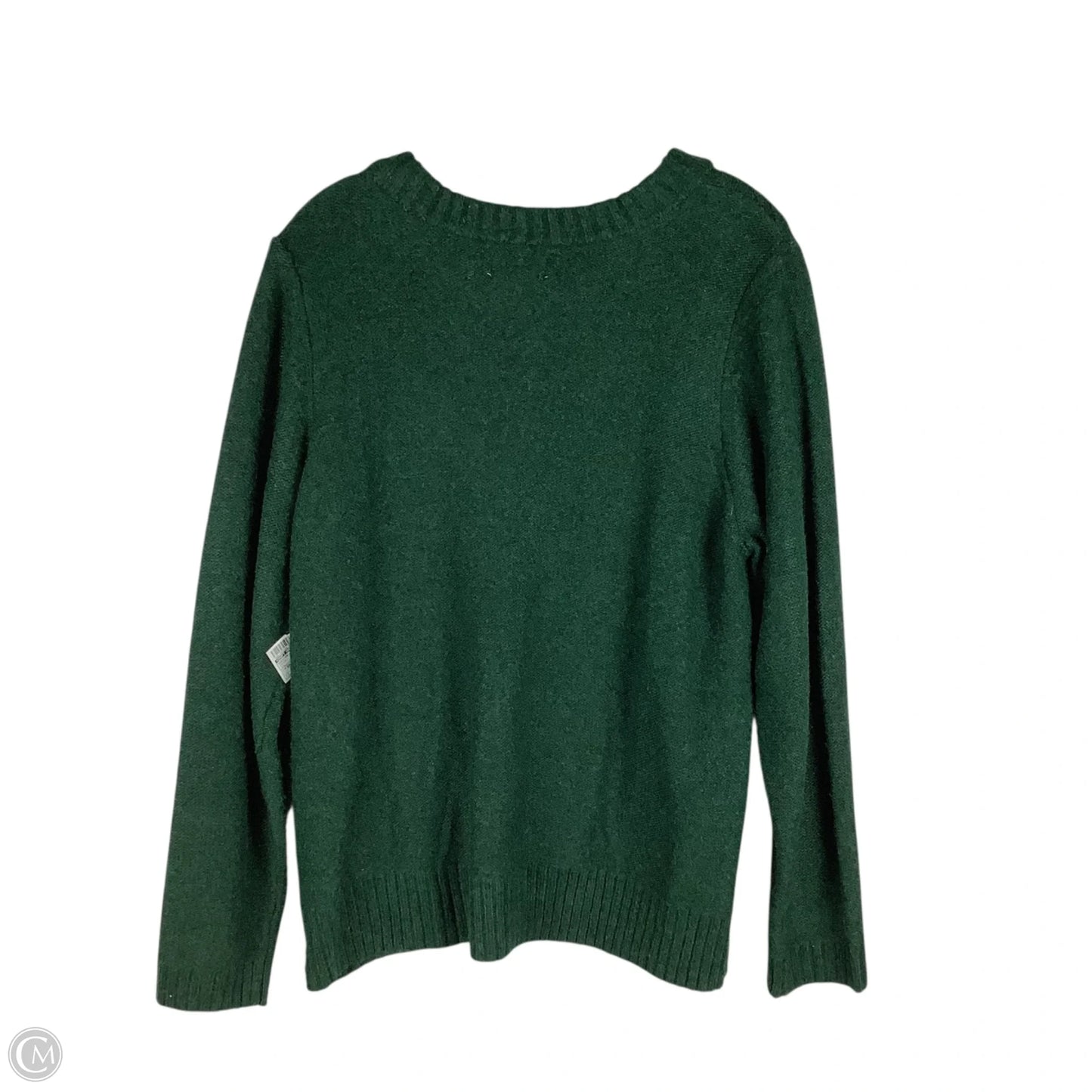 Sweater By Croft And Barrow In Green, Size: Xxl