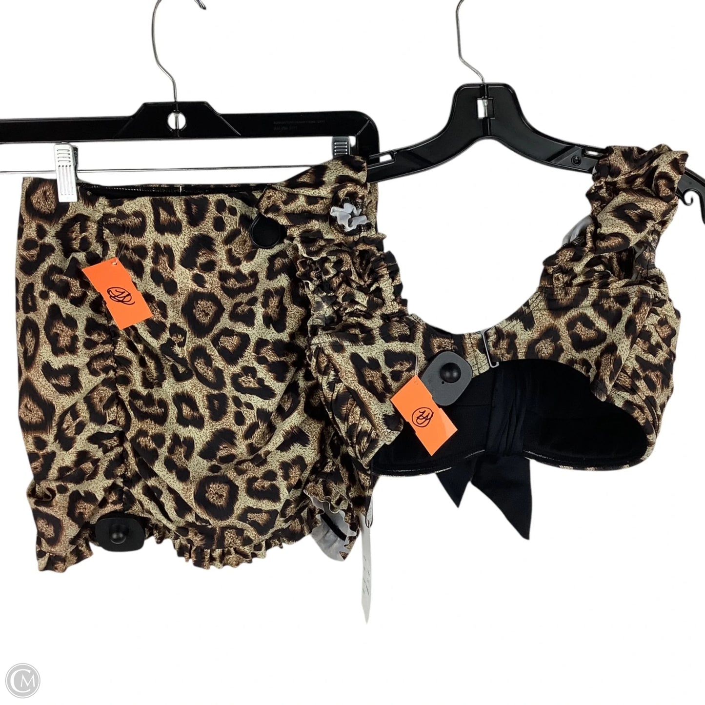 Swimsuit 2pc By Clothes Mentor In Animal Print, Size: S