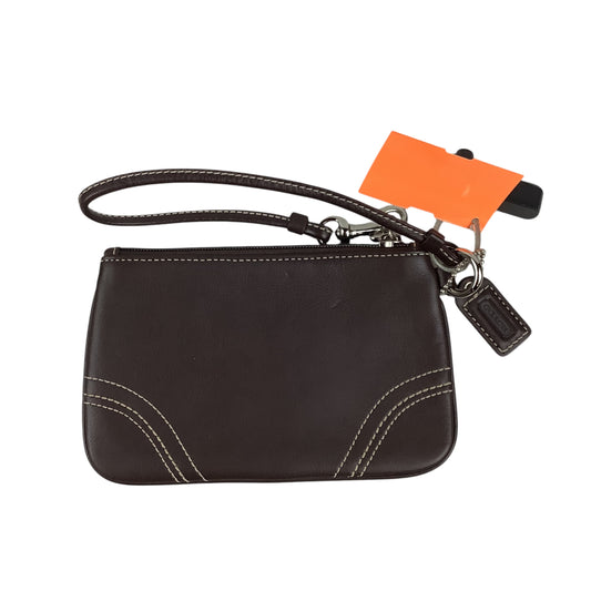 Wristlet Designer By Coach, Size: Small