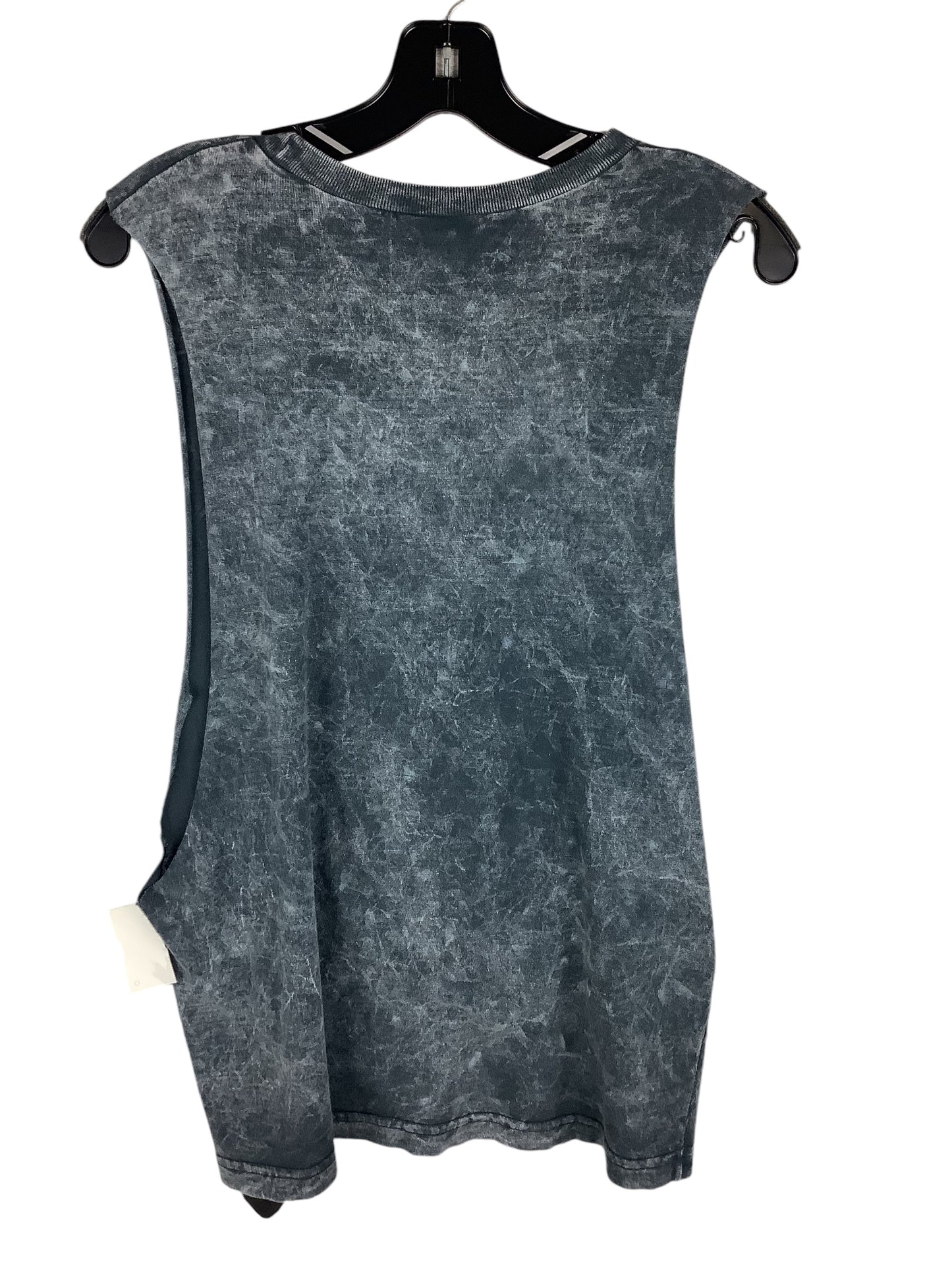 Top Sleeveless By Clothes Mentor In Grey, Size: L