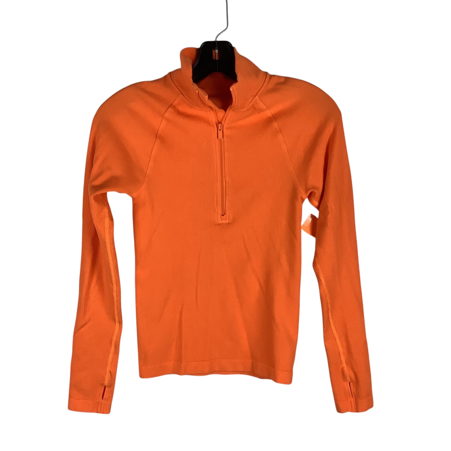 Athletic Jacket By Clothes Mentor In Orange, Size: S