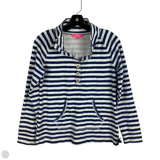 Sweatshirt Designer By Lilly Pulitzer In Striped Pattern, Size: S