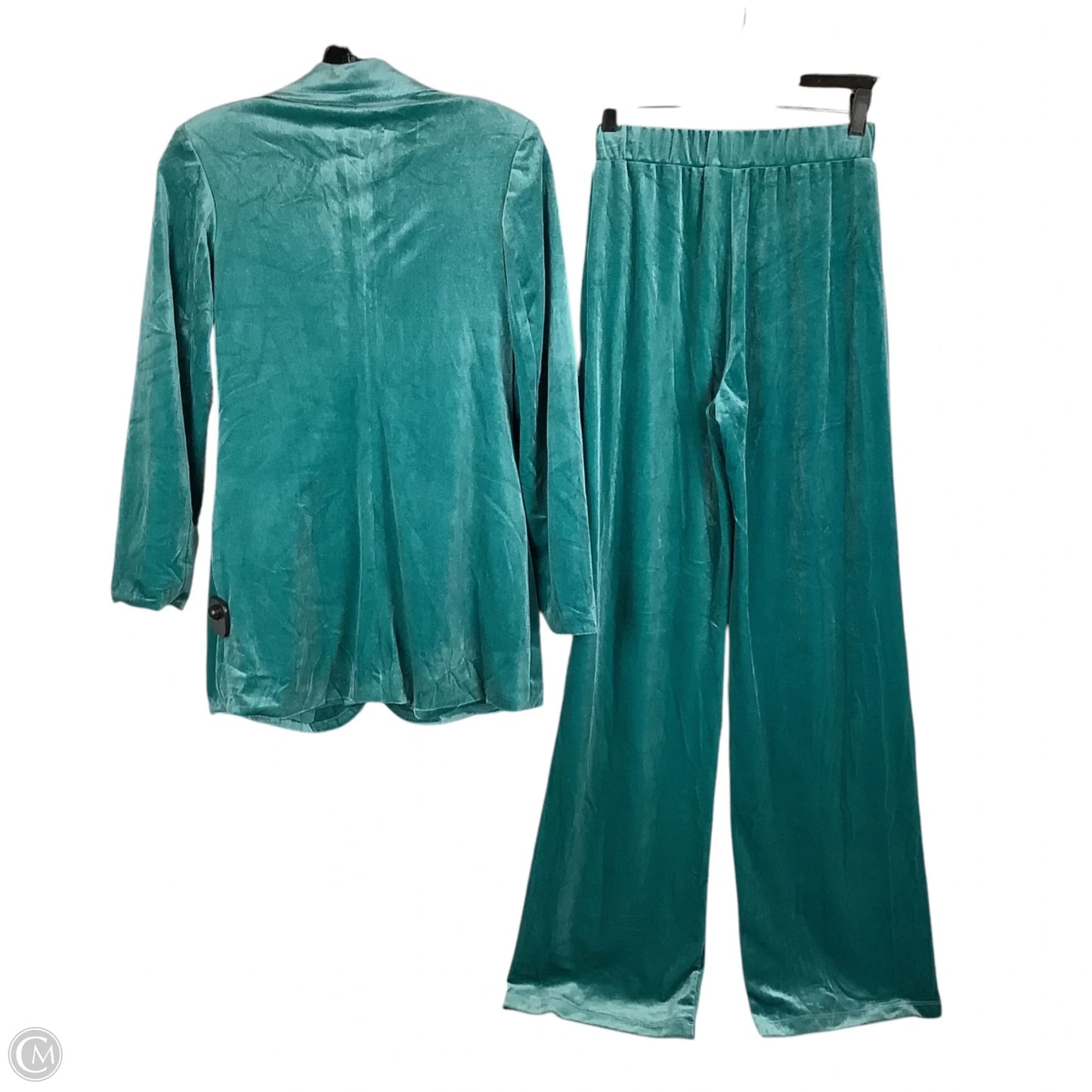 Pants Set 2pc By Fashion Nova In Teal, Size: Xs