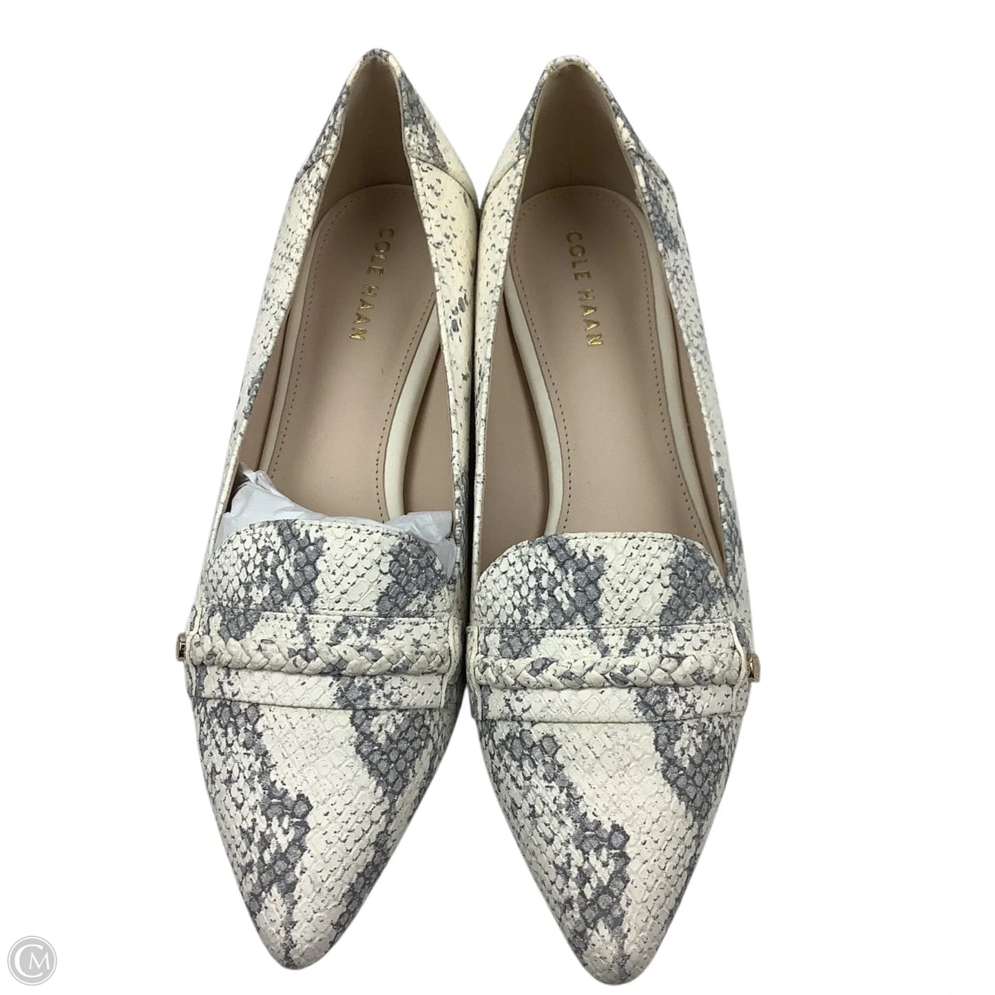 Shoes Flats By Cole-haan In Snakeskin Print, Size: 5