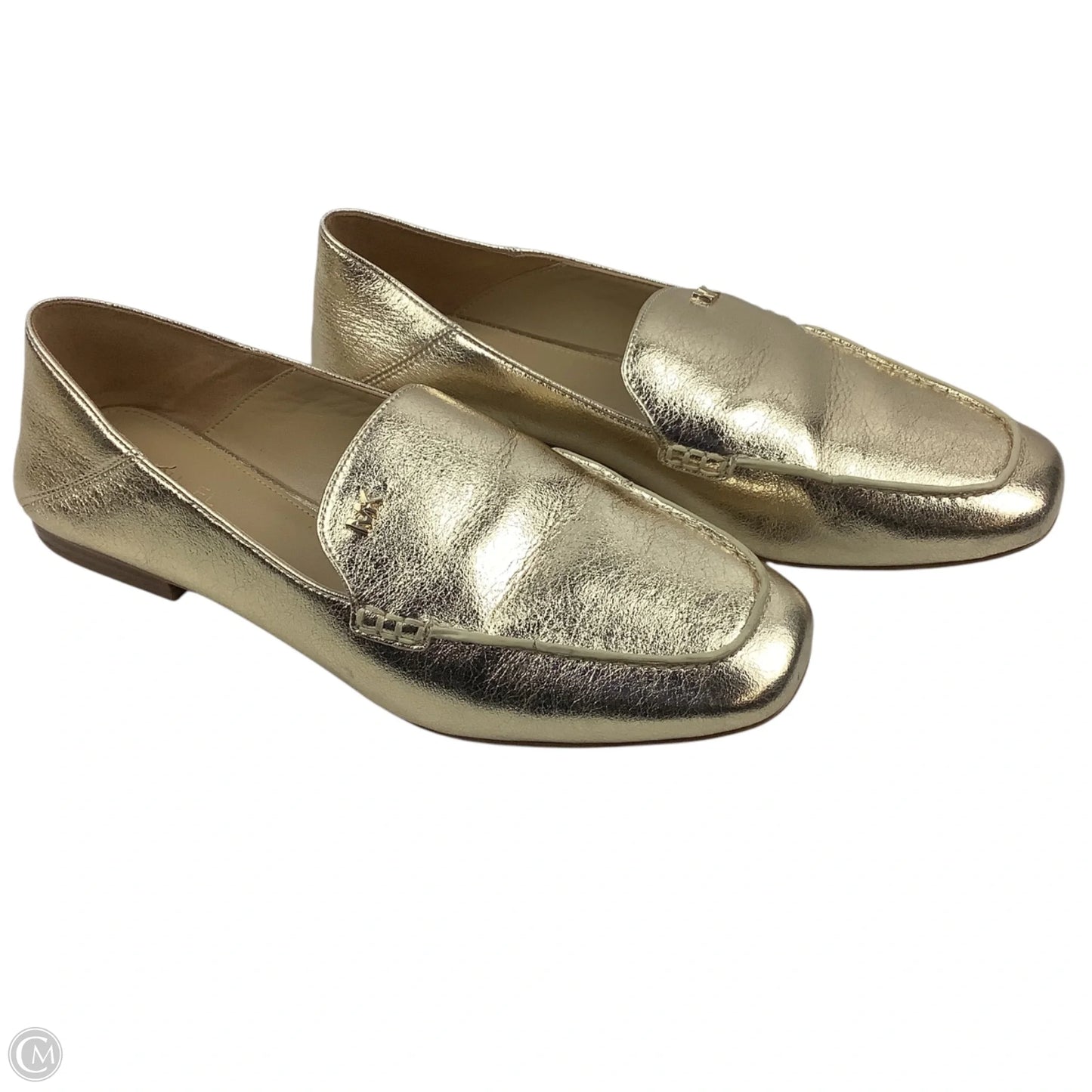 Shoes Designer By Michael By Michael Kors In Gold, Size: 6