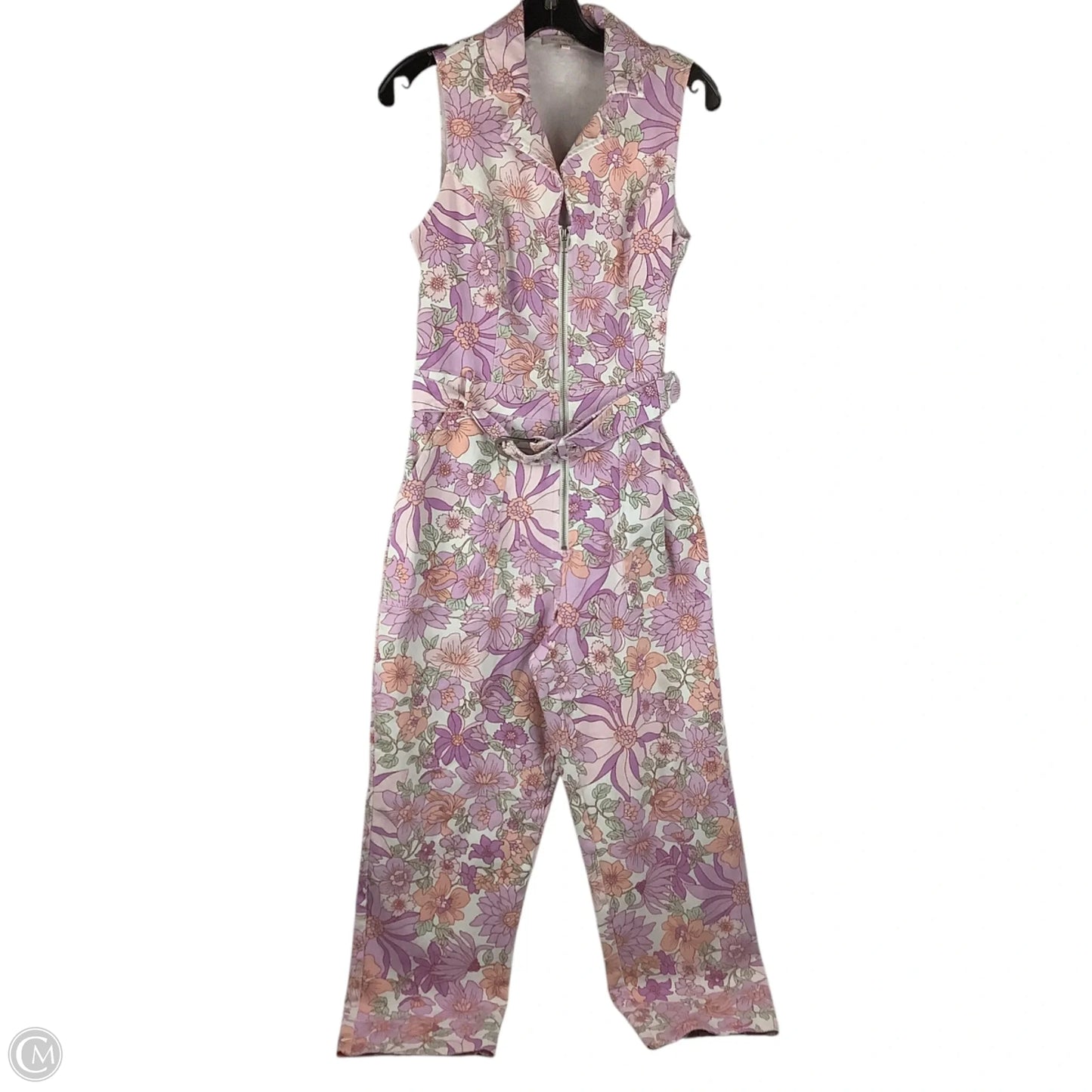 Jumpsuit By Skies Are Blue In Floral Print, Size: S