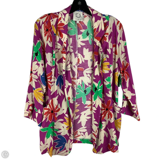 Blazer By Lili Sidonio In Floral Print, Size: S