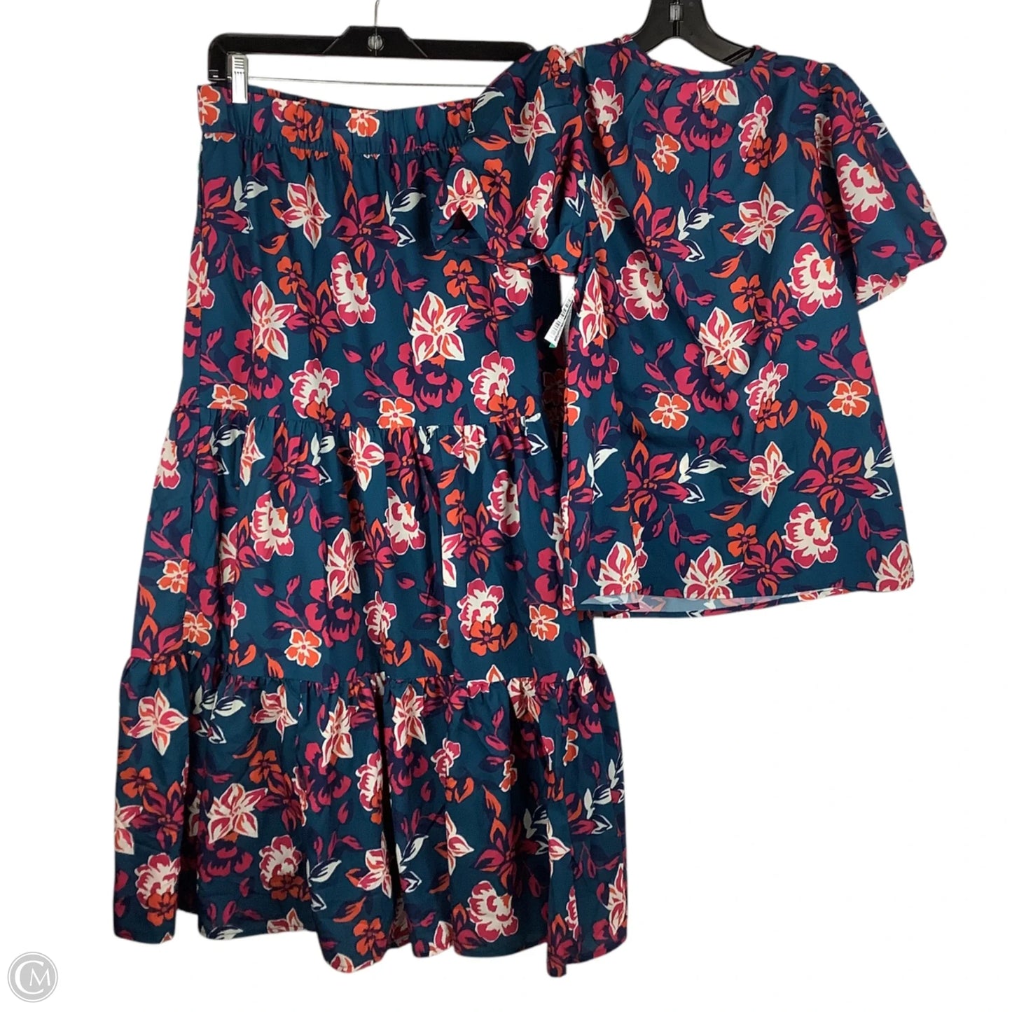 Skirt Set 2pc By Southern Tide In Floral Print, Size: S