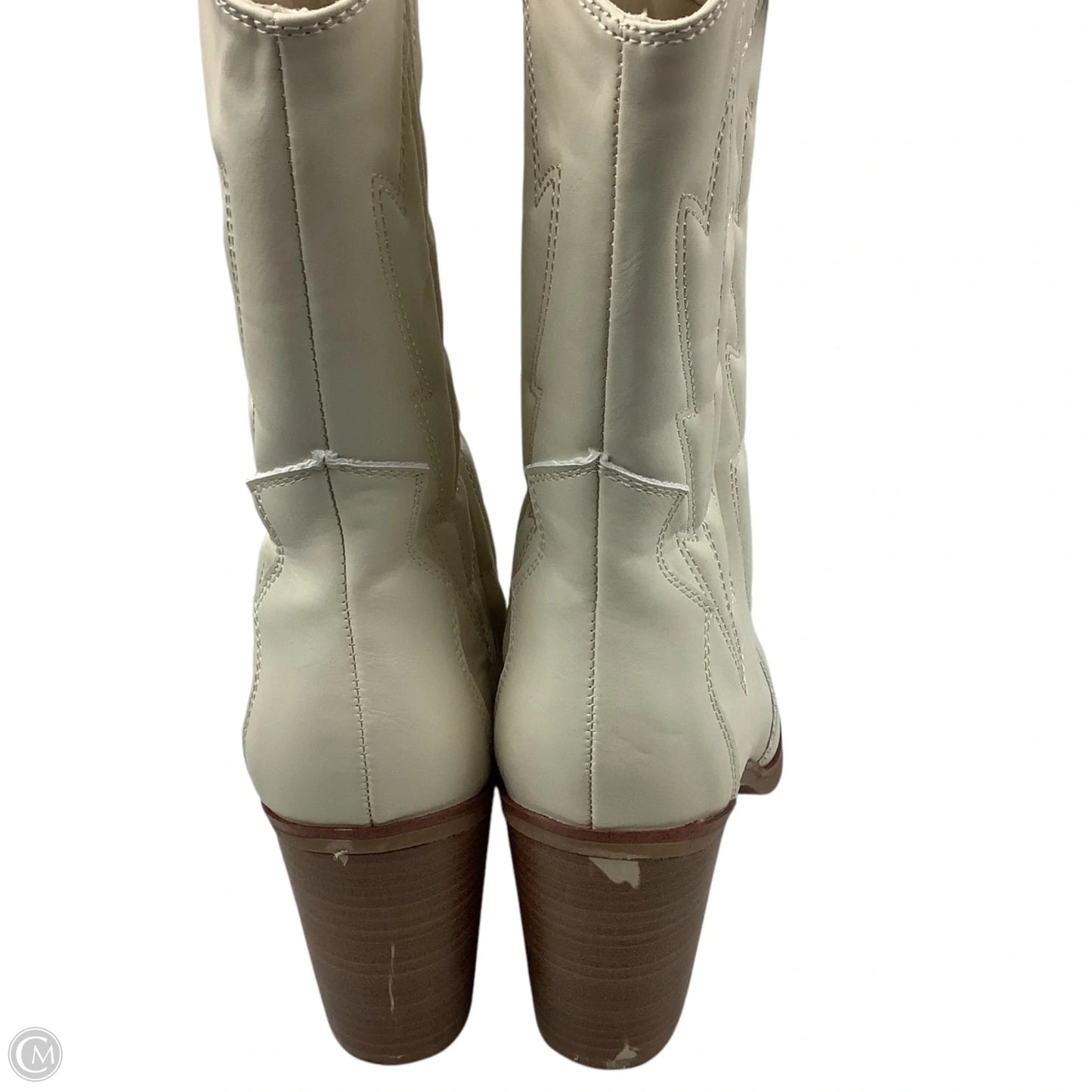 Boots Western By Mia In White, Size: 8