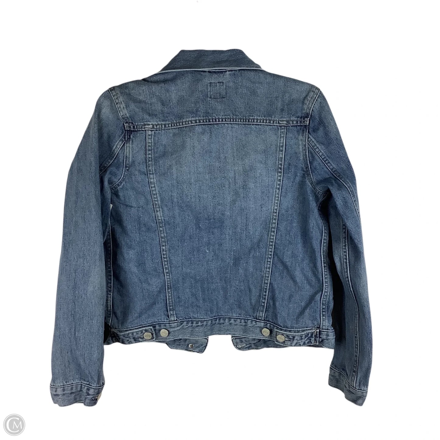 Jacket Denim By Gap In Blue Denim, Size: S