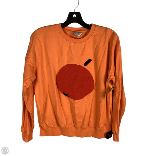 Sweater By Clothes Mentor In Orange, Size: S