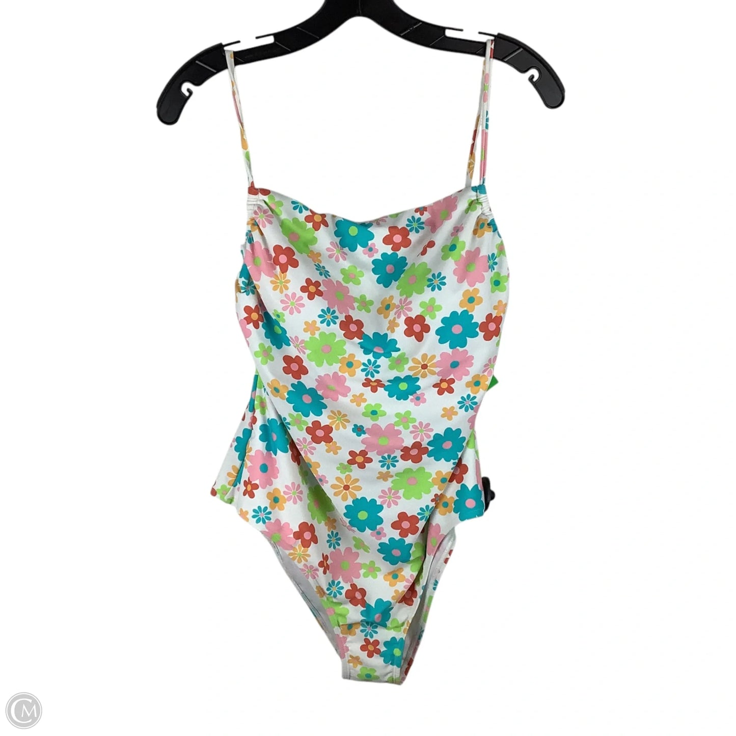 Swimsuit By Clothes Mentor In Floral Print, Size: Xl