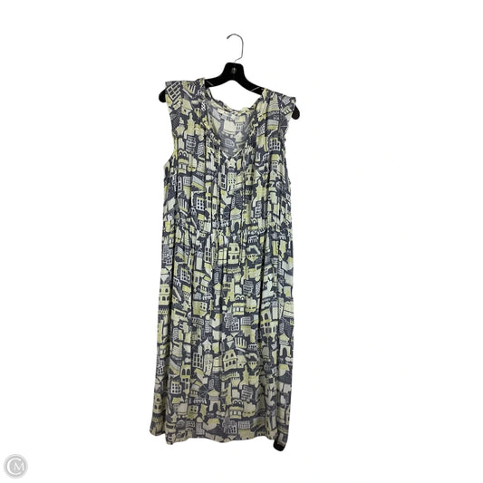 Dress Casual Maxi By Boden In Grey, Size: 18