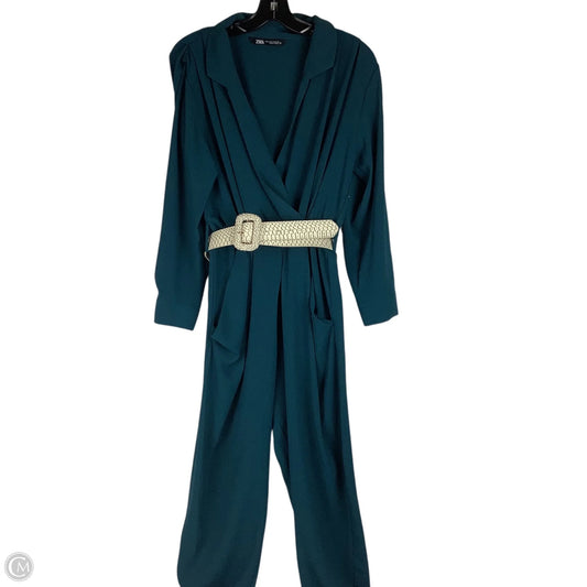 Jumpsuit By Zara In Teal, Size: S