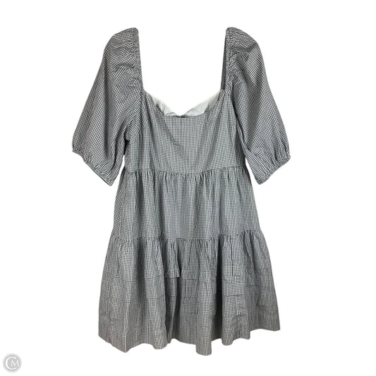 Dress Casual Midi By American Eagle In Checkered Pattern, Size: Xl