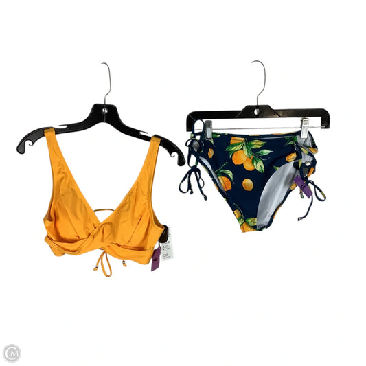Swimsuit 2pc By Cupshe In Yellow, Size: M