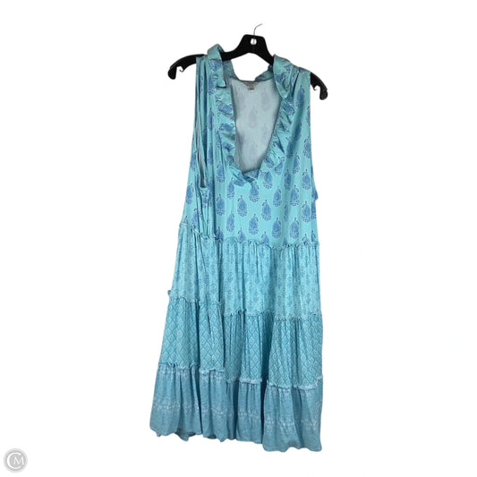 Dress Casual Midi By Crown And Ivy In Blue, Size: 3x