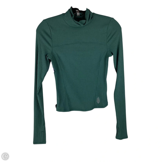 Top Long Sleeve By Free People In Teal, Size: Xs