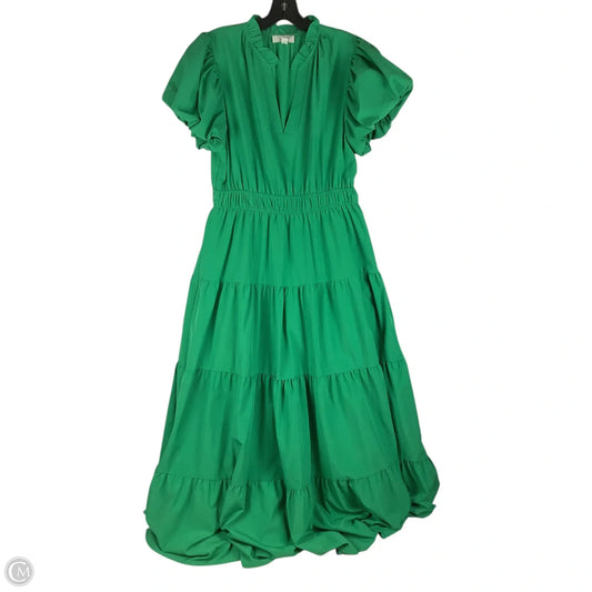 Dress Casual Maxi By Entro In Green, Size: L