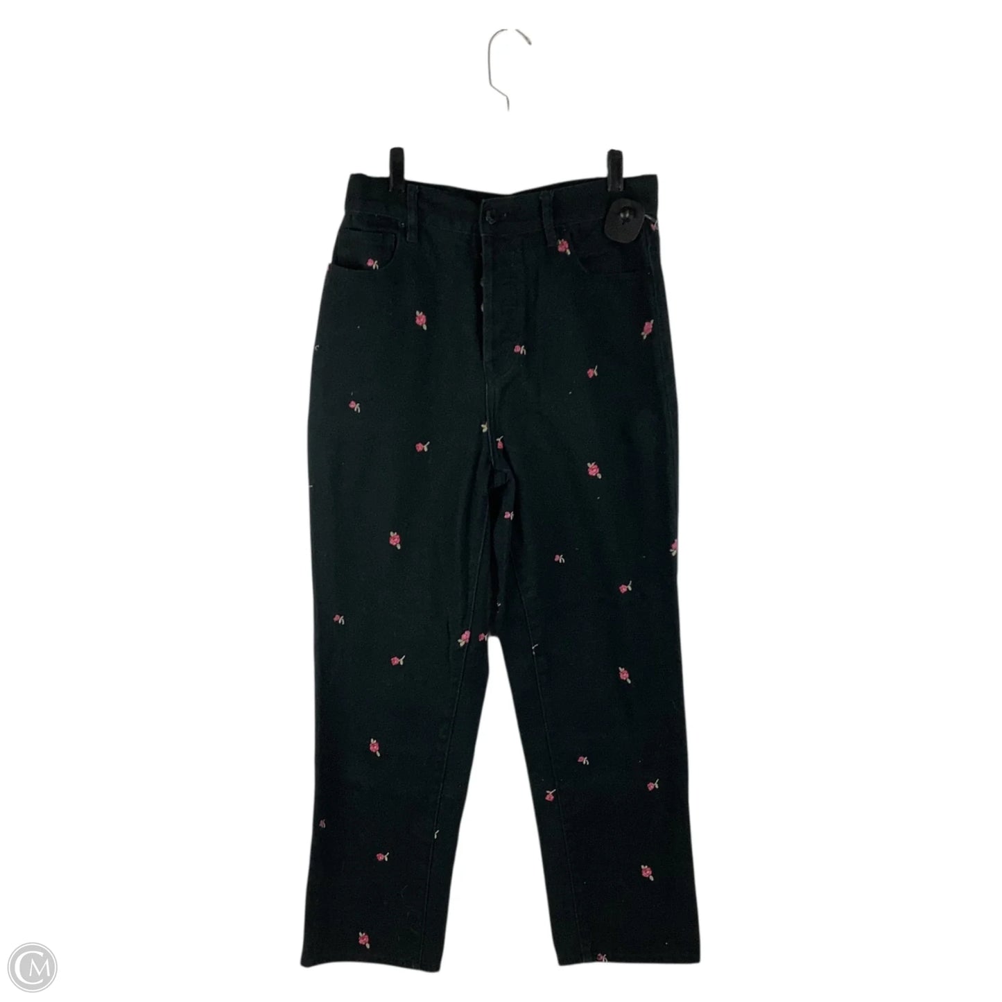 Jeans Straight By Pacsun In Floral Print, Size: 6 (28)