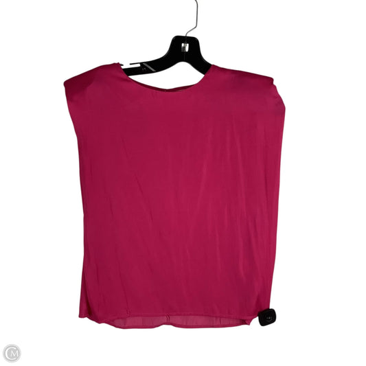 Top Sleeveless By Clothes Mentor In Pink, Size: S