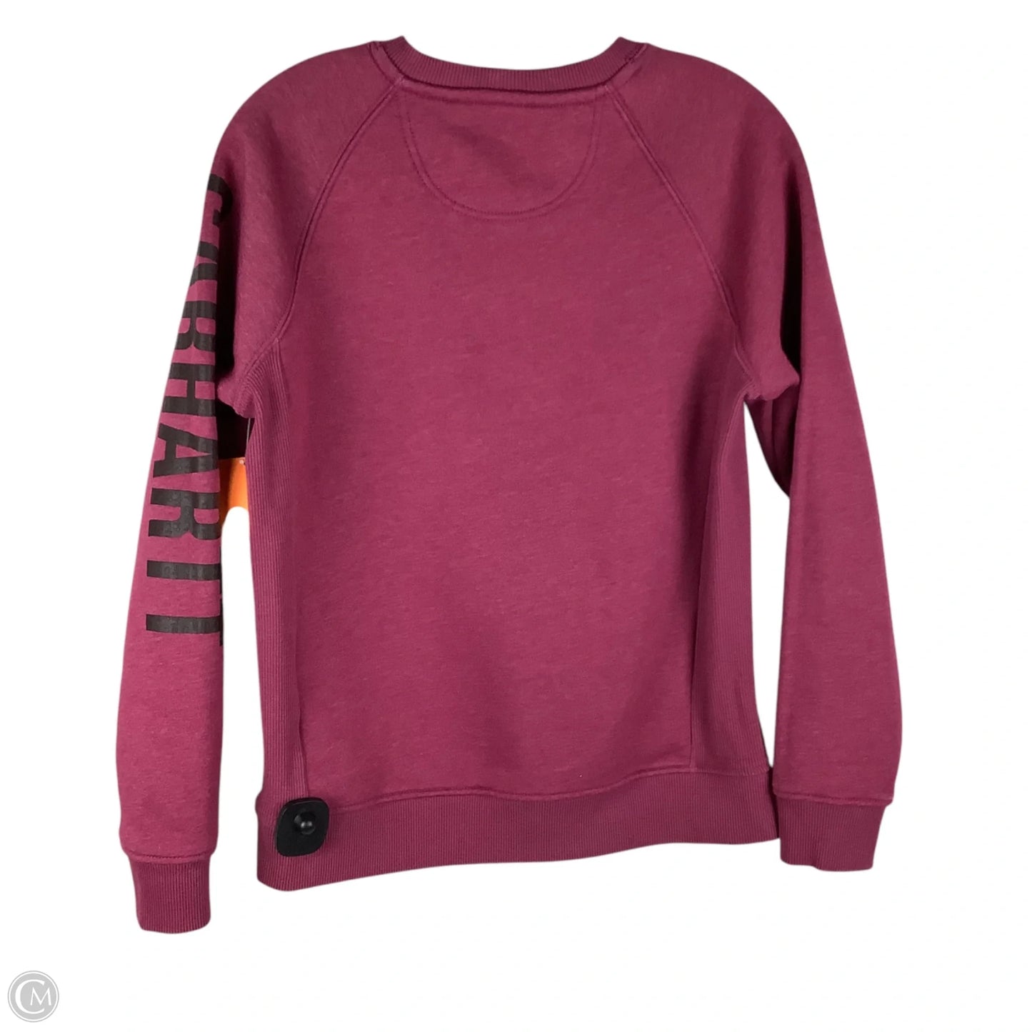 Sweatshirt Collar By Carhartt In Pink, Size: S