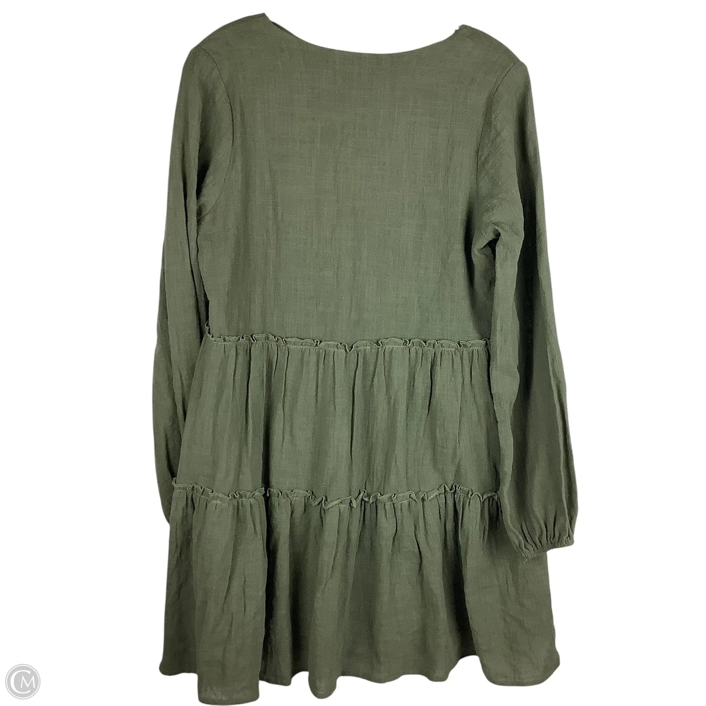 Dress Casual Midi By Clothes Mentor In Green, Size: S