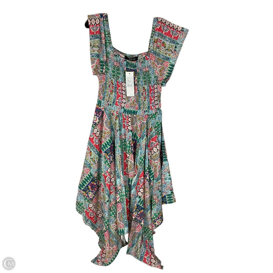 Dress Casual Maxi By Clothes Mentor In Multi-colored, Size: M