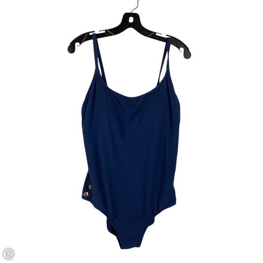 Swimsuit By Time And Tru In Blue, Size: 1x