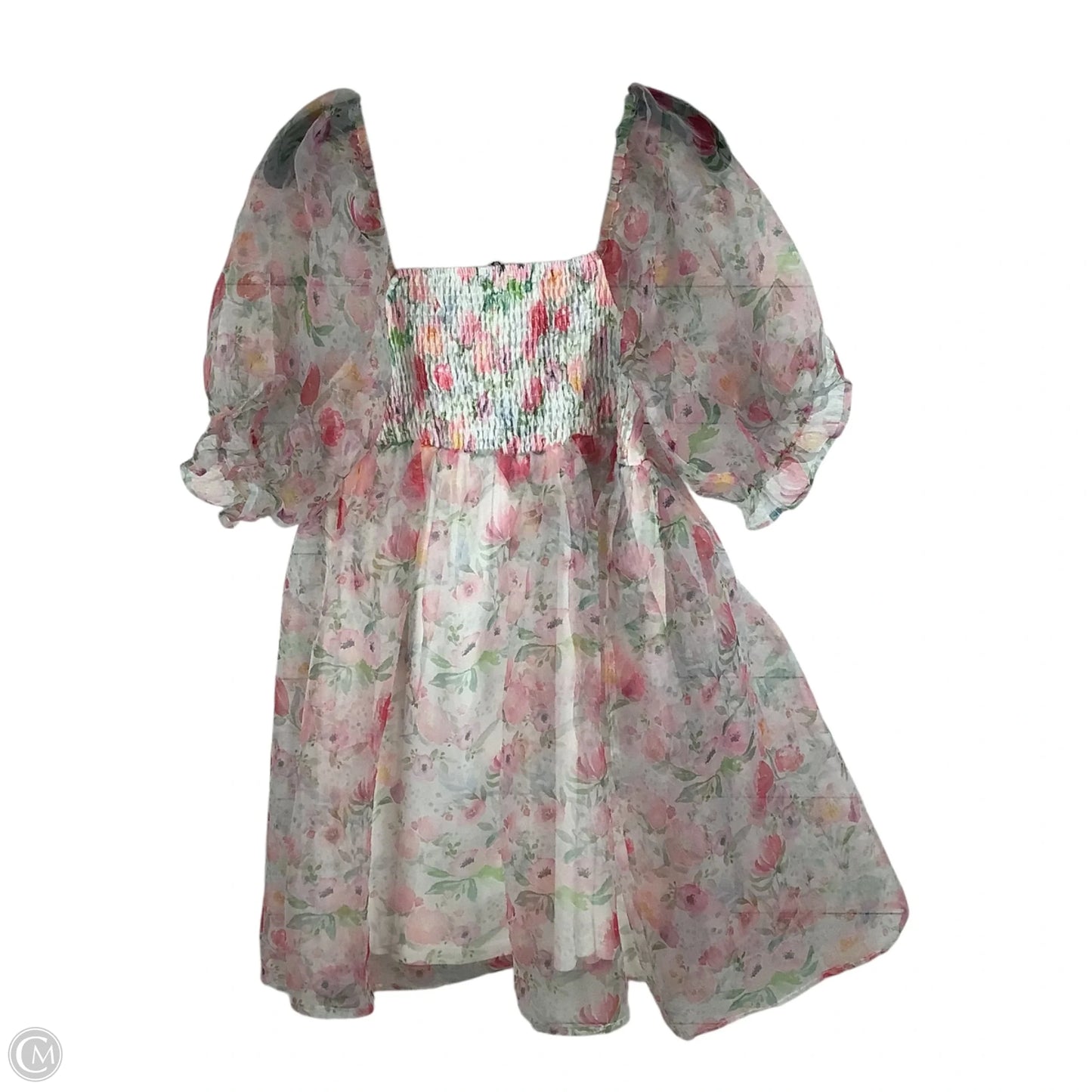 Dress Casual By Clothes Mentor In Floral Print, Size: S