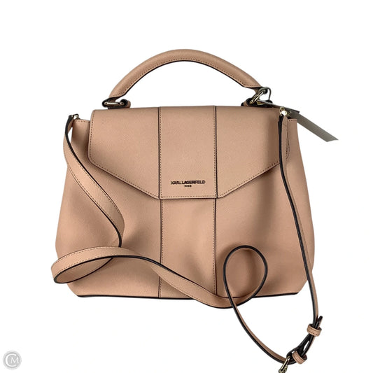 Crossbody Designer By Karl Lagerfeld, Size: Medium