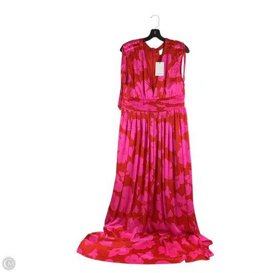Dress Casual Maxi By Sugar Lips In Pink, Size: Xl