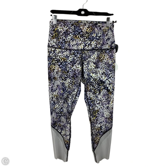 Athletic Leggings By Lululemon In Floral Print, Size: 8