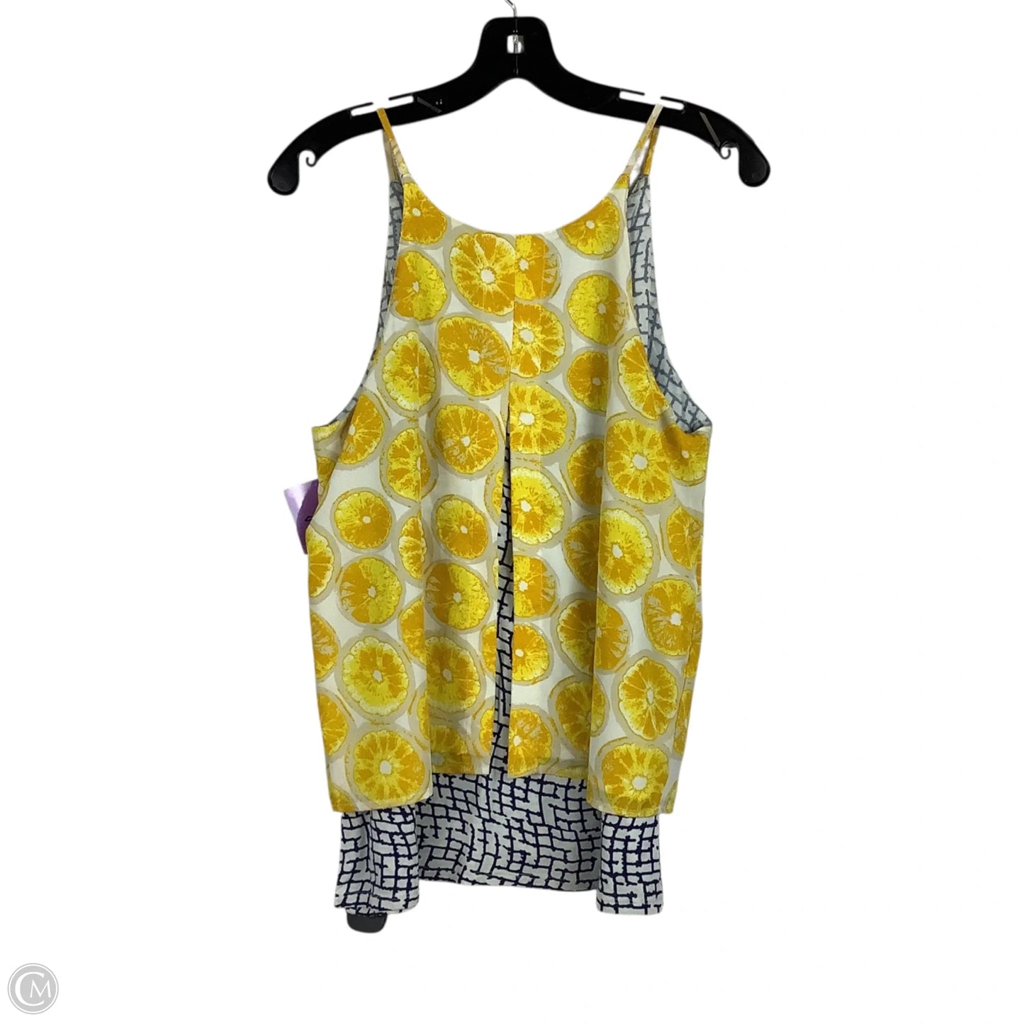 Top Sleeveless By Porridge In Yellow, Size: Mp