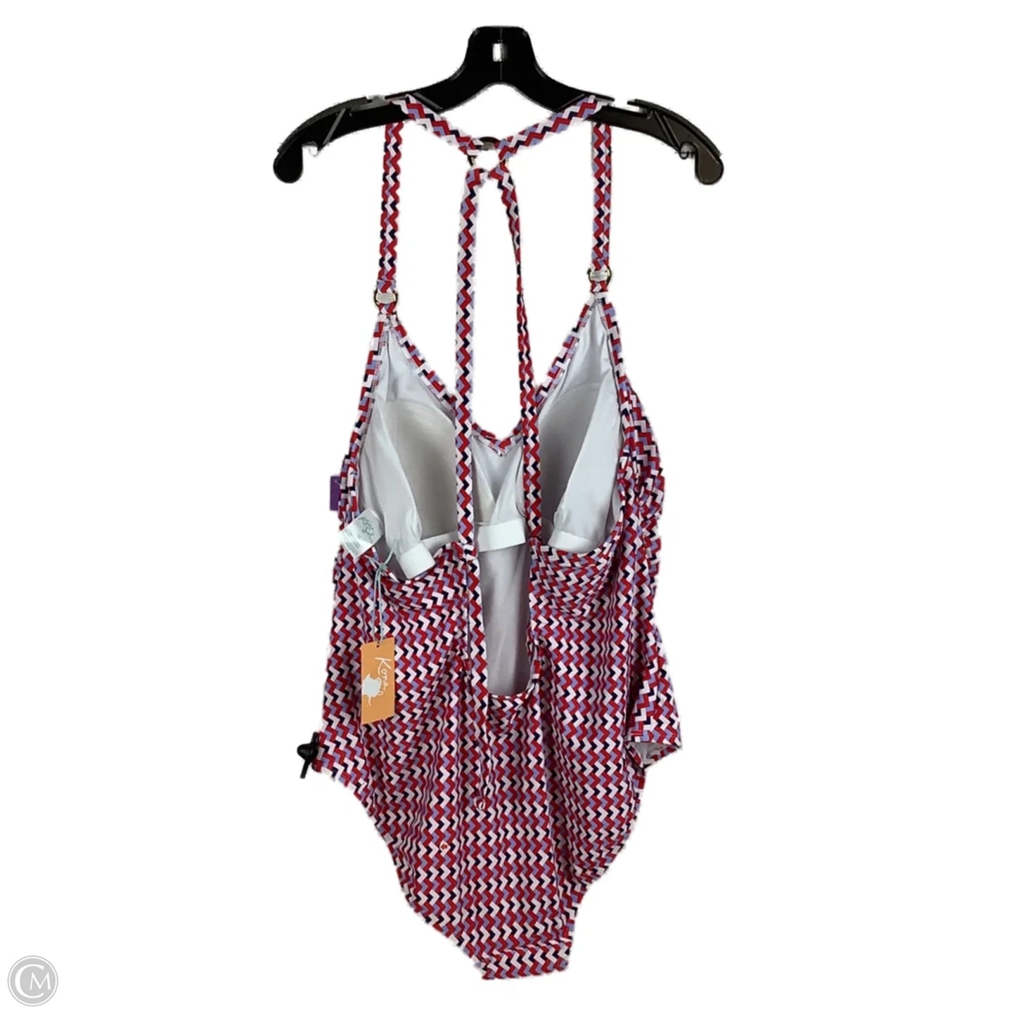 Swimsuit By Clothes Mentor In Multi-colored, Size: 18