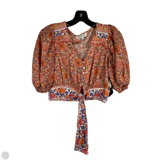 Top Short Sleeve By Rachel Zoe In Multi-colored, Size: Xs