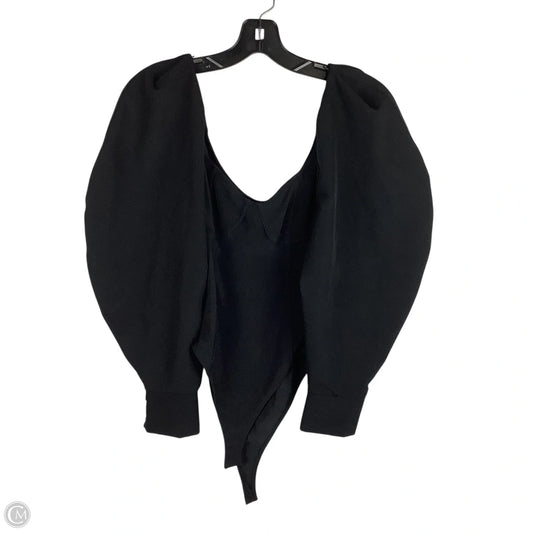 Bodysuit By Zara In Black, Size: S