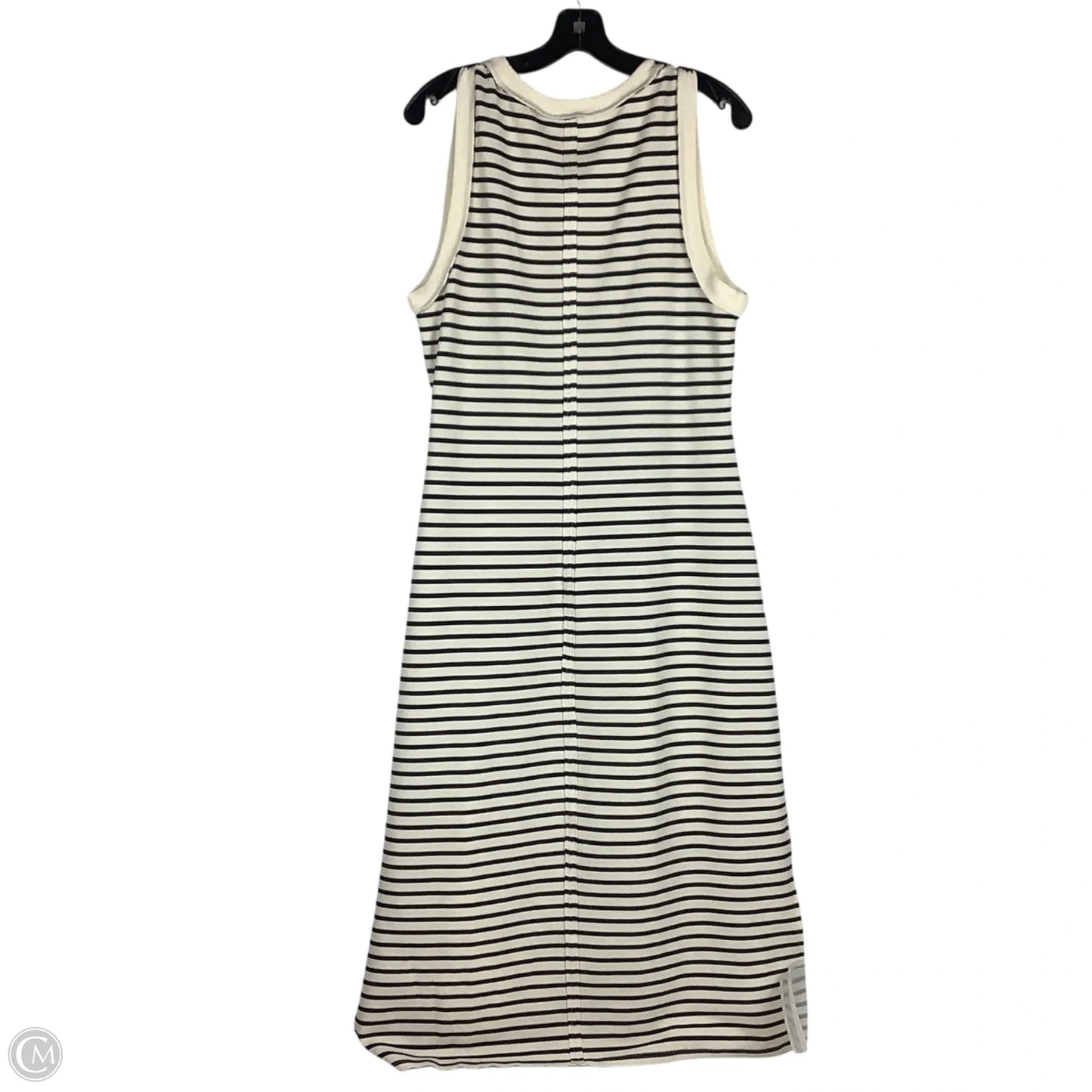 Dress Casual Maxi By Entro In Striped Pattern, Size: L